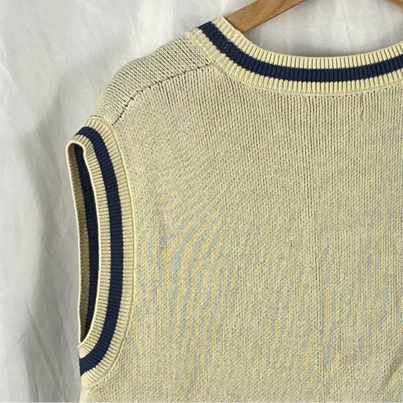 Urban Outfitters Knit Sweater Vest Tunic RAD College High Low Hem Size XS - Picture 11 of 16
